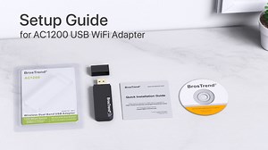 Watch How to Install BrosTrend 1200Mbps USB WiFi Adapter on Amazon Live