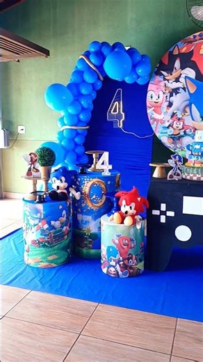 Decoração Sonic ✨️