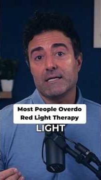 Are You Overdoing Red Light Therapy?