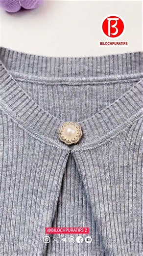 No need to cut the neckline if it's too big—here’s a simple two-step fix to make it smaller.