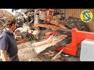 Giant Log Splitter Build - Start To Finish