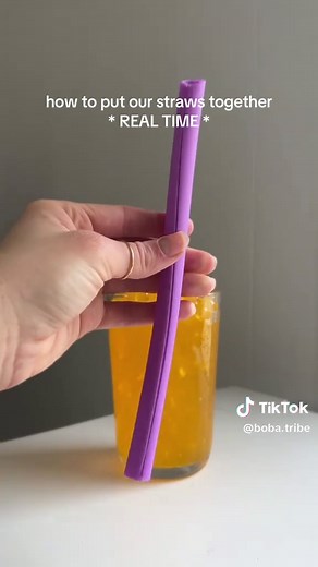 How to Assemble Boba Straws Step by Step