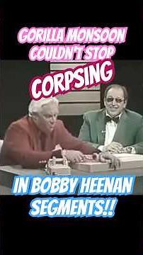 5 Times Gorilla Monsoon REALLY LAUGHED At Bobby Heenan 🤣