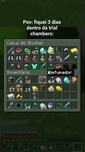 pov: você ficou 3 dias dentro de uma trial chambers: #shorts