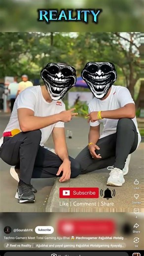 Ajju Bhai Meet Techno Gamerz 🤯 || ajju bhai || #ajjubhai #totalgaming #shorts