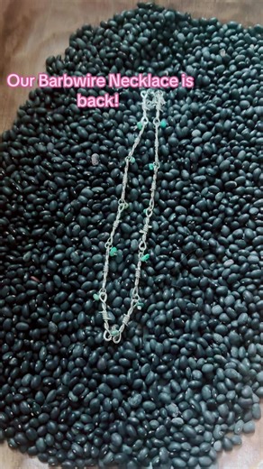 She’s back!! And ready you to snag her up! Every barbwire link has a piece of turquoise on her! #western #turquoise #turquoisejewelry #viral #fyp