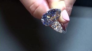 The largest internally flawless fancy vivid blue diamond ever put up for auction sold for a staggering $43.8 million at a Christie's sale of rare jewels in Geneva https://reut.rs/3FVzIJv | Reuters