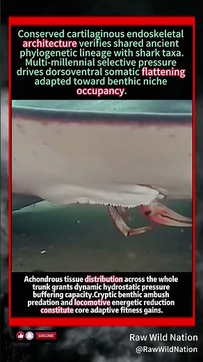 Batoidea clade represents morphologically transformed selachimorph descendants under chondrichthyes