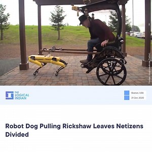 The internet was baffled after watching a video of a rickshaw being pulled by a robot went viral on social media. In the video, the man boards a robot-driven rickshaw. After that, he instructs the 'robot dog' to take him to the market. IAS officer Supriya Sahu shared the video. "Future Rickshaws! See this amazing prototype of a robot-driven rickshaw carriage," she wrote in the caption of the post. The clip has 4,000 likes and several retweets. "This is what the future is all about," a user tweet