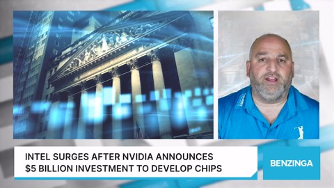 Intel Surges After Nvidia Announces $5 Billion Investment To Develop Chips