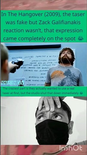 In The Hangover (2009) Zach Galifianakis Reaction Was Completely Real