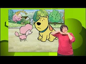 cbeebies clifford the big red dog sign zone