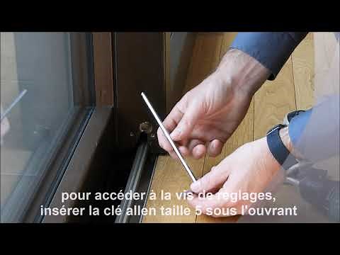Régler une baie vitrée coulissante - Réglages pour un bon alignement | Minco - La Fenêtre Hybride