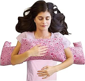 Mastectomy Pillow - Post Surgery Pillow,Breast Pillow with Pocket for Heart Pillow for Recovery Breast Reduction & Aaugmentation Patients Seatbelt Protection-Surgery Pillow Breast Cancer Gift