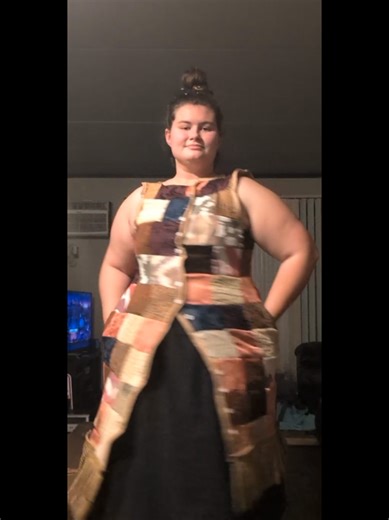 Upcycled Patchwork Vest Using Fabric Scraps