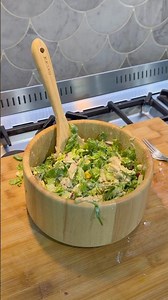 Chicken & Egg Salad 🥗 #healthy #dinner