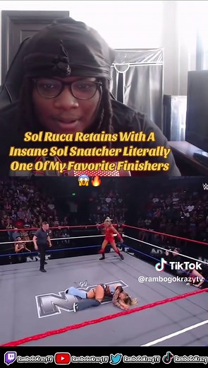Sol Ruca Delivers Insane Sol Snatcher in WWE Match