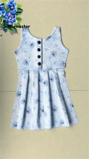 Easy Baby Frock Cutting & Stitching | Beginners Tutorial