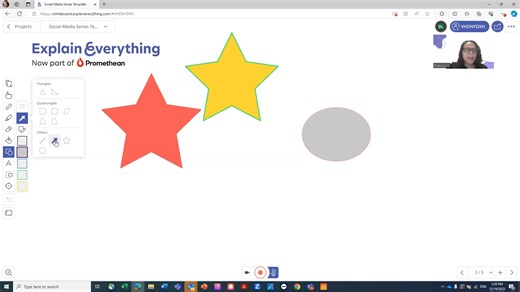 Curious how to insert shapes into your Explain Everything project? Learn all about the shape tool on the main toolbar ⬇️ | Promethean | Facebook