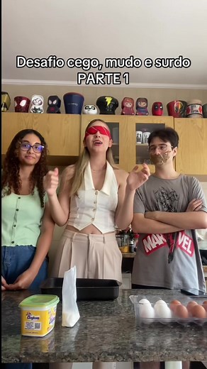 Desafio Cego, Mudo e Surdo: Parte 1
