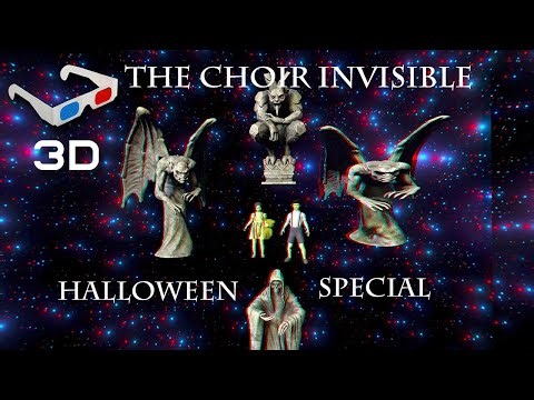 The Choir Invisible 3D Anaglyph Video for Halloween in Full HD animated by Nearly Dark