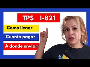 ✨ Como LLENAR FORMA TPS VENEZOLANOS✨ Como LLENAR FORMA I-821 TPS 🍀 A DONDE ENVIAR ✉️ CUANTO PAGAR 💵
