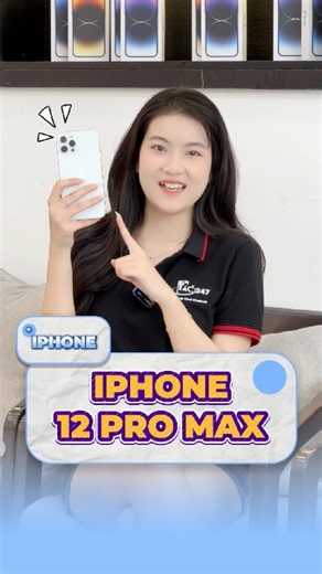 4.5K views · 43 reactions | iPhone 12 Pro Max – Chiếc máy đỉnh cao khiến ai cũng phải ngoái nhìn, từ thiết kế sang trọng đến hiệu năng mạnh mẽ. Táo 247 – Cửa hàng iPhone cũ Hồ Chí Minh chuyên iPhone 12 Pro Max giá rẻ, uy tín, bảo hành trọn đời. #iphone #iphonecũ #tao247 #iphonecuHoChiMinh #tragop0đ #iphonesinhvien | Táo 247 - TP Hồ Chí Minh | Facebook
