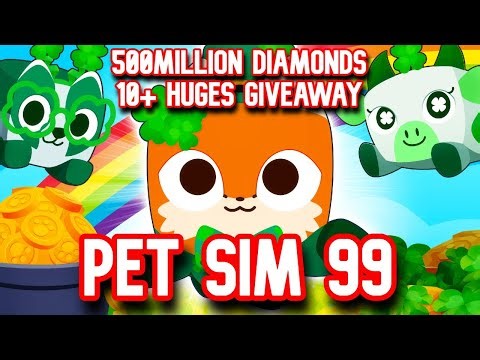 🔴 Pet Sim 99 LIVE!, 1Billion Gems, Huges & Race to 50,000