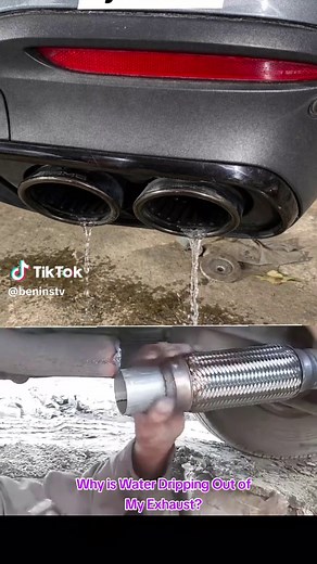 Why is Water Dripping From My Car Exhaust?