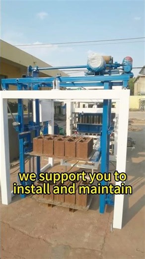 4 18 automatic hollow brick making machine
