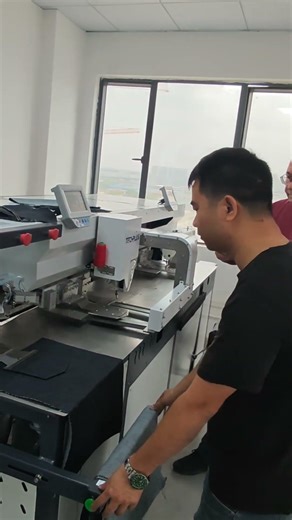 TECHPLUS pocket setting machine #Brother KE-430HS#Aitomatic sewing machine #pocket setter #double