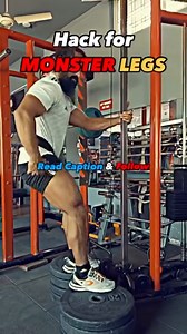 5.7K views · 44 reactions | Want MONSTER LEGS but struggle with knee...
