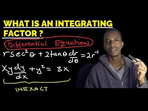 Integrating factors | First Order (Non-linear) differential Equations