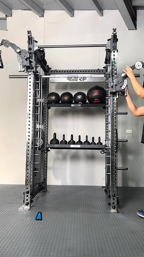 Ditch the clutter! 🏆 RX3 Tornado Racks: compact, versatile & perfect for small home gyms. 🔒 Maximize your space with this perfect all-in-one rack system 🇺🇸 Made to fit any room, not just a gym | Get Rxd