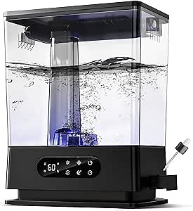 Humidifiers for Bedroom,6.5L Top Fill Cool Mist Humidifier for Large Room Home,with Customized Humidity for Sleep and Plants,Easy to Clean