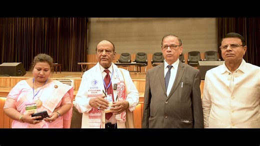 Prof. Shyam C. Shrivastava from the Birbal Savitri Sahni Foundation shared his inspiring words for USTM, appreciating the university’s vision and contribution to higher education. Tune in now! | USTM update