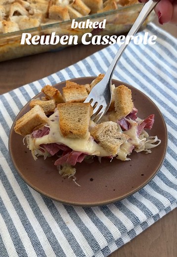 Easy Baked Reuben Casserole Recipe for Quick Dinners