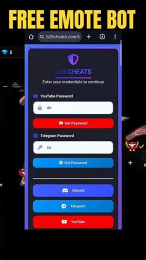 New Free Emote Bot Website Link 🔥free fire emote bot 🤯