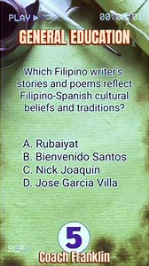 1.1K views | GENERAL EDUCATION DRILL LET 2025 #GENED #GENERALEDUCATION #LET2025 | Franklin - Online LET, CSE, IELTS & Celpip Private Tutorial | Facebook