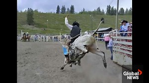 An Alberta family is devastated after a 19-year-old bull rider was killed in the arena on the Chiniki Rodeo grounds. As Jayme Doll reports, his family said he dreamed of being a cowboy. | Global Calgary
