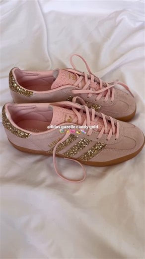 Amendeshop on Instagram: "Adidas Gazelle Candy Gold 🍭 #adidas #gazelle #candy #gold #sneakers"