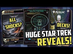 EVERYTHING Revealed Today For Star Trek! Commander Decks, Bonus Sheet, and ALL SHOCKS REPRINTED?!