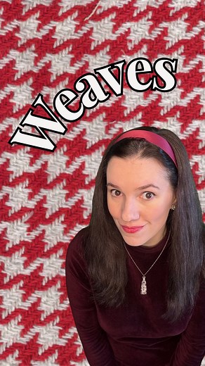 Ever wondered what makes twill different from satin? It’s all in the weave! 🧵 Following up on my Fibre and Pattern Dictionaries, here’s a rapid-fire guide to the fundamental structures of woven fabric – from the simple Plain Weave to complex Jacquards and Pile Weaves. How many of these terms did you know? PS. Save this video as your ultimate cheat sheet for your next fabric store visit or museum deep dive! ✨ #FashionHistory #Textiles #Fabric #Weaving #Sewing #LearnOnInstagram #FashionDictionary