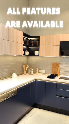 Small Space? Try This U-Shaped Kitchen!😍 | Foursquare Home Interiors in Erode