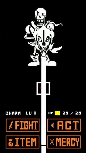 PAPYRUS SPECIAL ATTACK?! #papyrus #papyrusundertale #undertale #animation #shorts #specialattack