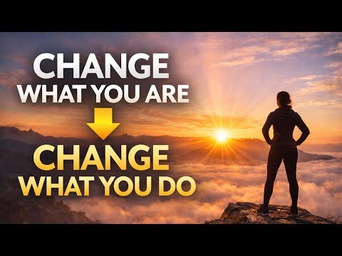 Change Who You Are, Change What You Do