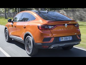 2021 New Renault Arkana E-TECH RS LINE in Valencia Orange - Driving, exterior, and Interior