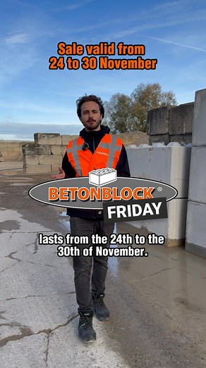 1K views · 22 reactions |  Block Friday Deals !  Saisissez cette occasion et commandez dès maintenant.  24–30 novembre Profitez de réductions allant jusqu’à 20 % sur les produits BETONBLOCK® les plus demandés : moules, aimants, pinces et plus encore. Au total, 9 offres spéciales pendant la BLOCK FRIDAY WEEK. Stock important, mais pour les basculeurs : quantités limitées ! | Betonblock - Moulds & Equipment | Facebook