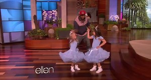 The Ellen Show Sophia Grace Rosie Dance with tWitch