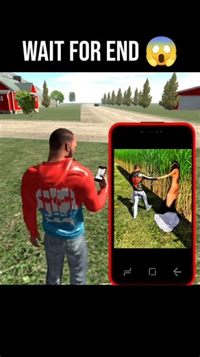 frenklin new girl jungle me magal 😱🔥in Indian bike 3d #gta #gaming #indianbikedriving3d #games